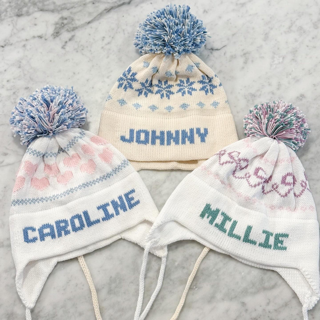 Custom Hand Knit Hat