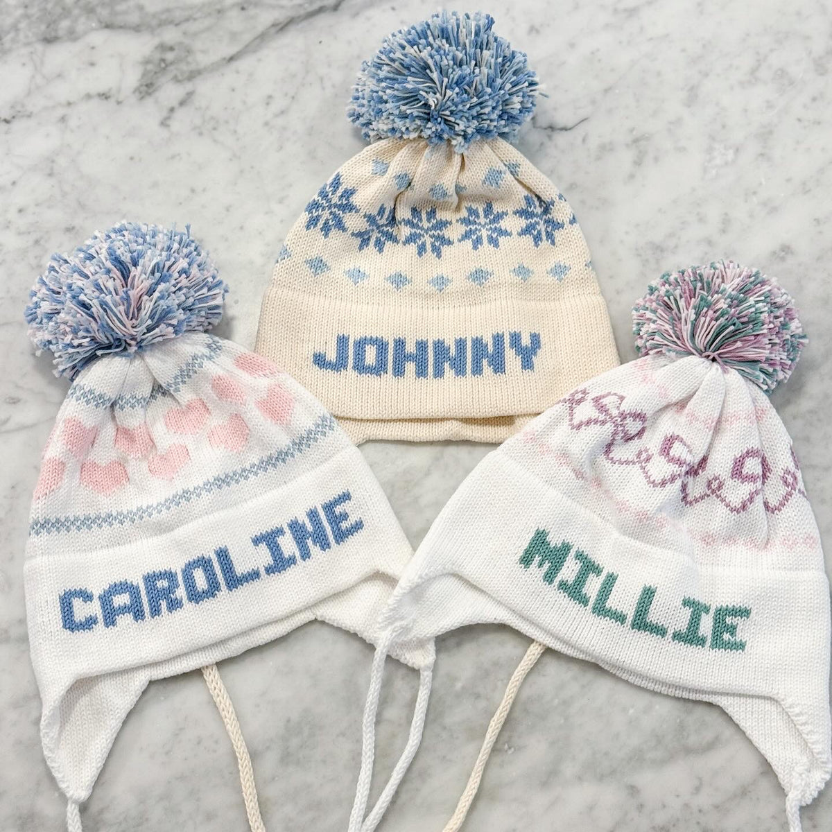 Custom Hand Knit Hat