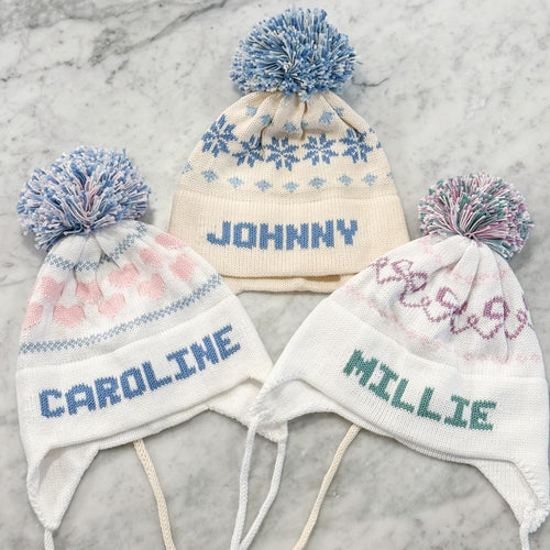 Custom Hand Knit Hat