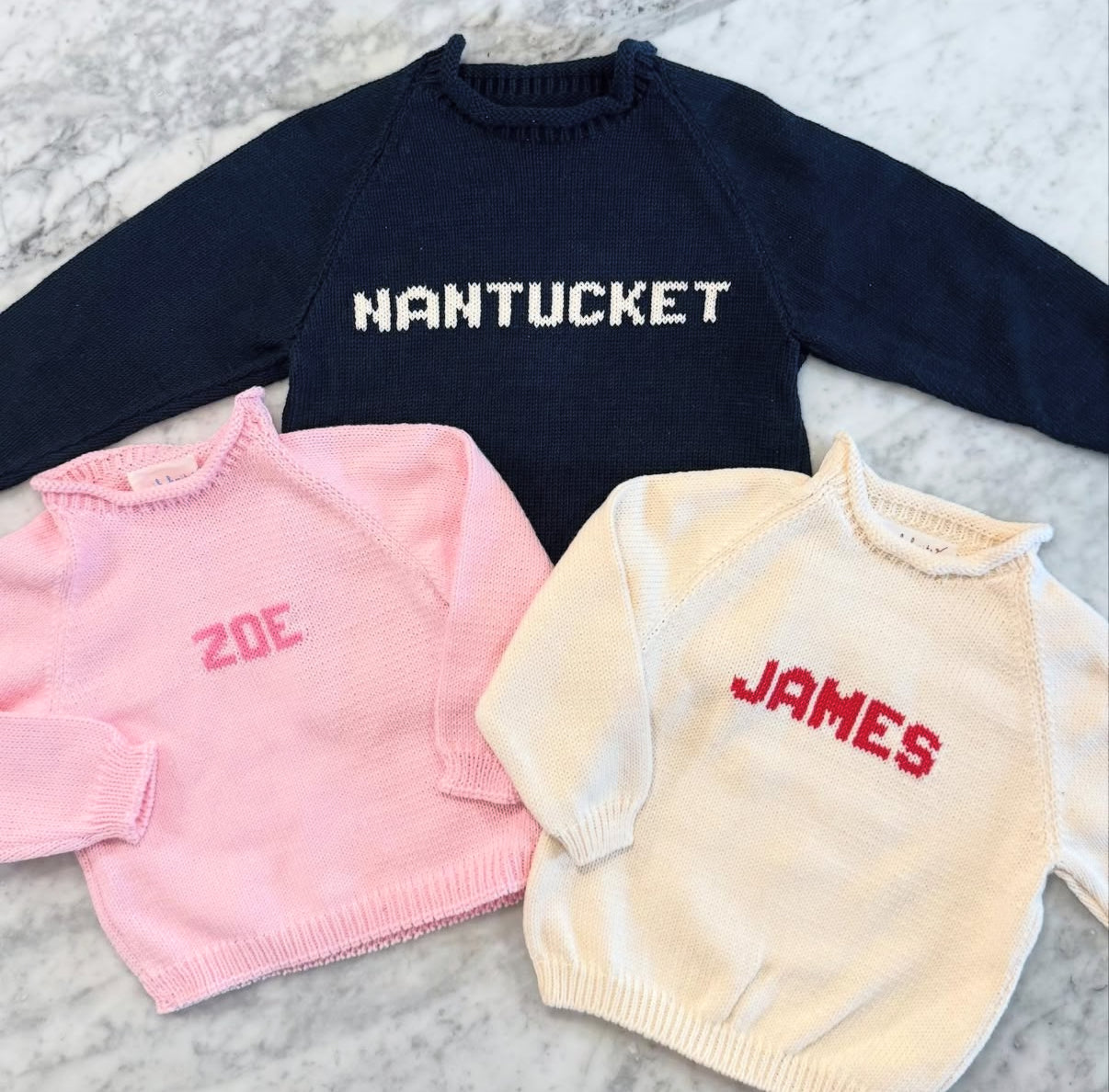 Custom Hand Knit Sweater